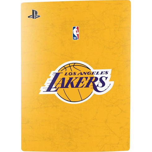 NBA Los Angeles Lakers Distressed PS5 Digital Edition Bundle Skin